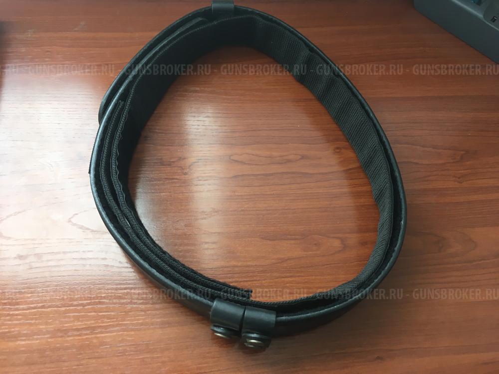 Кожаный стрелковый ремень Стич Профи