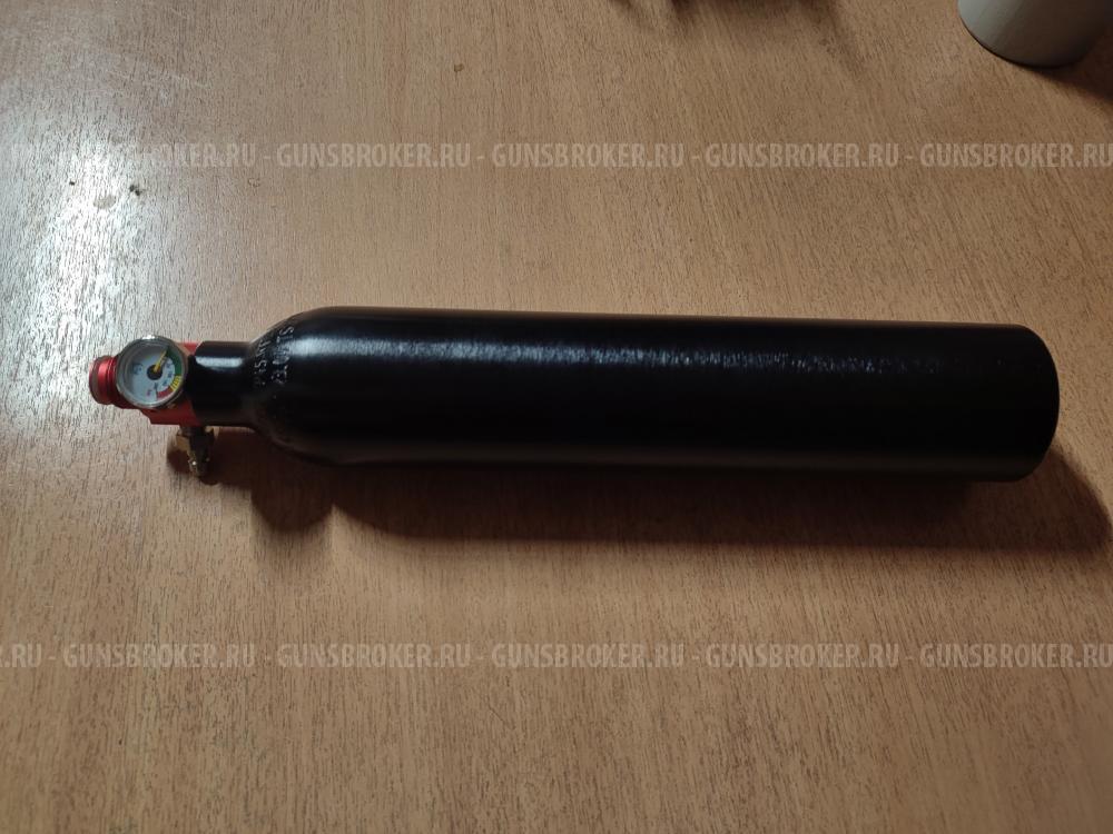 Колба резервуар высокого давления с редуктором PCP