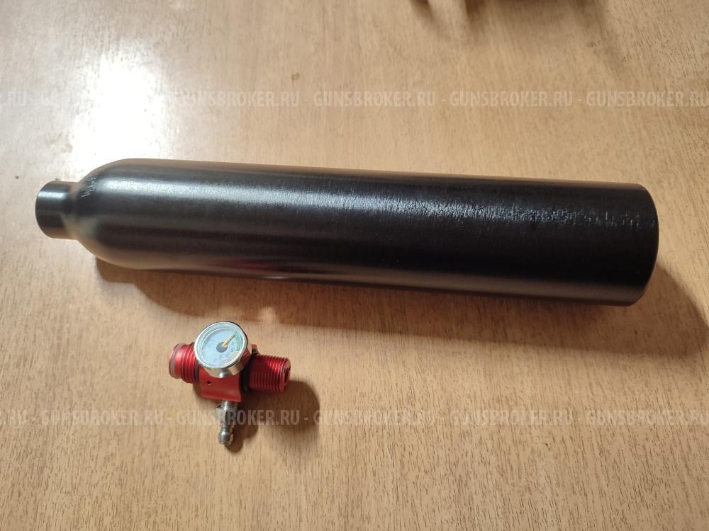 Колба резервуар высокого давления с редуктором PCP