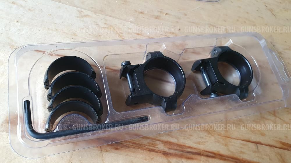 Кольца Burris Signature ZEE 1" (25мм) на Weaver с комплектом эксцентриков