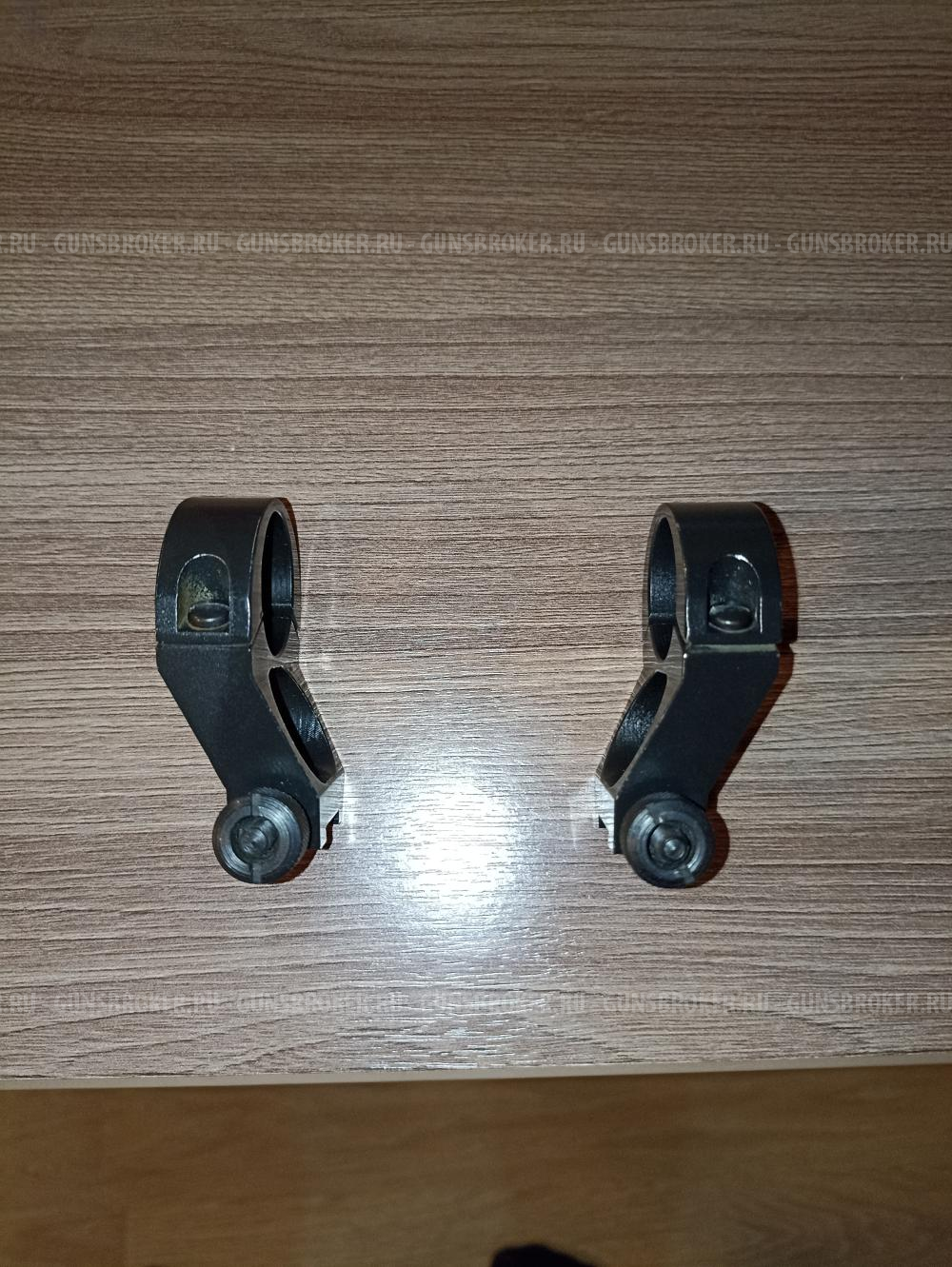 Кольца диаметром 25,4мм. на карабин Барс, Лось ласточкин хвост