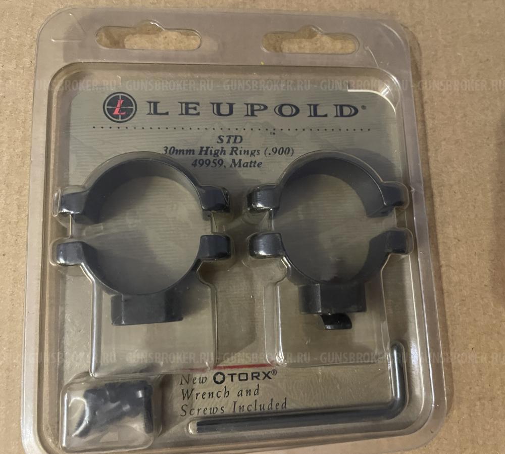 Прицел Schmidt & Bender 5-25x 56. Кольца крепления Leupold # 49959. Диаметр 30мм