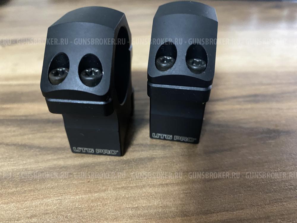 Кольца Leapers UTG PRO Weaver/Picatinny, диаметр 30 мм высота 15мм Производство США