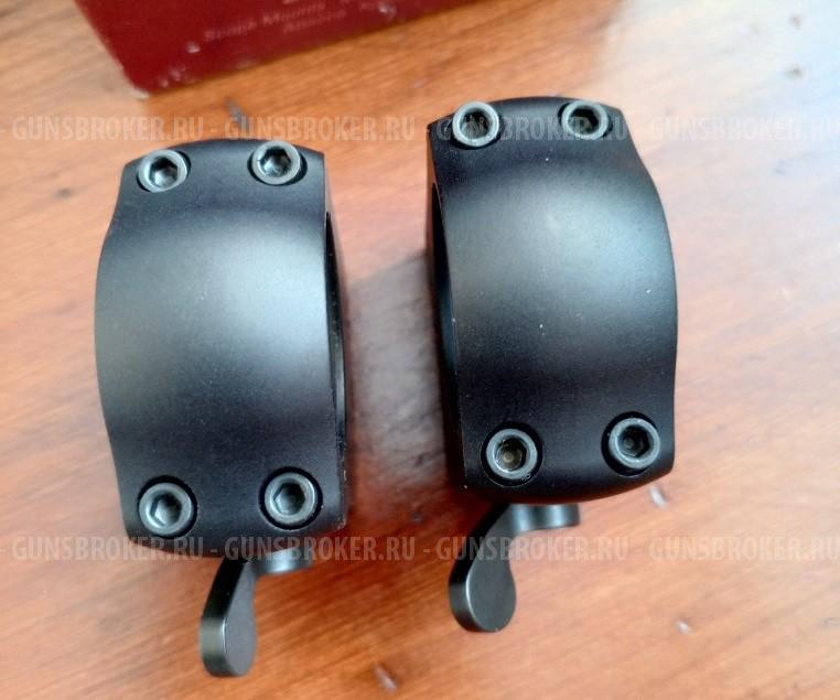 Кольца МАК на Weaver, 26 мм, низкие ВН 12 мм, быстросъемные