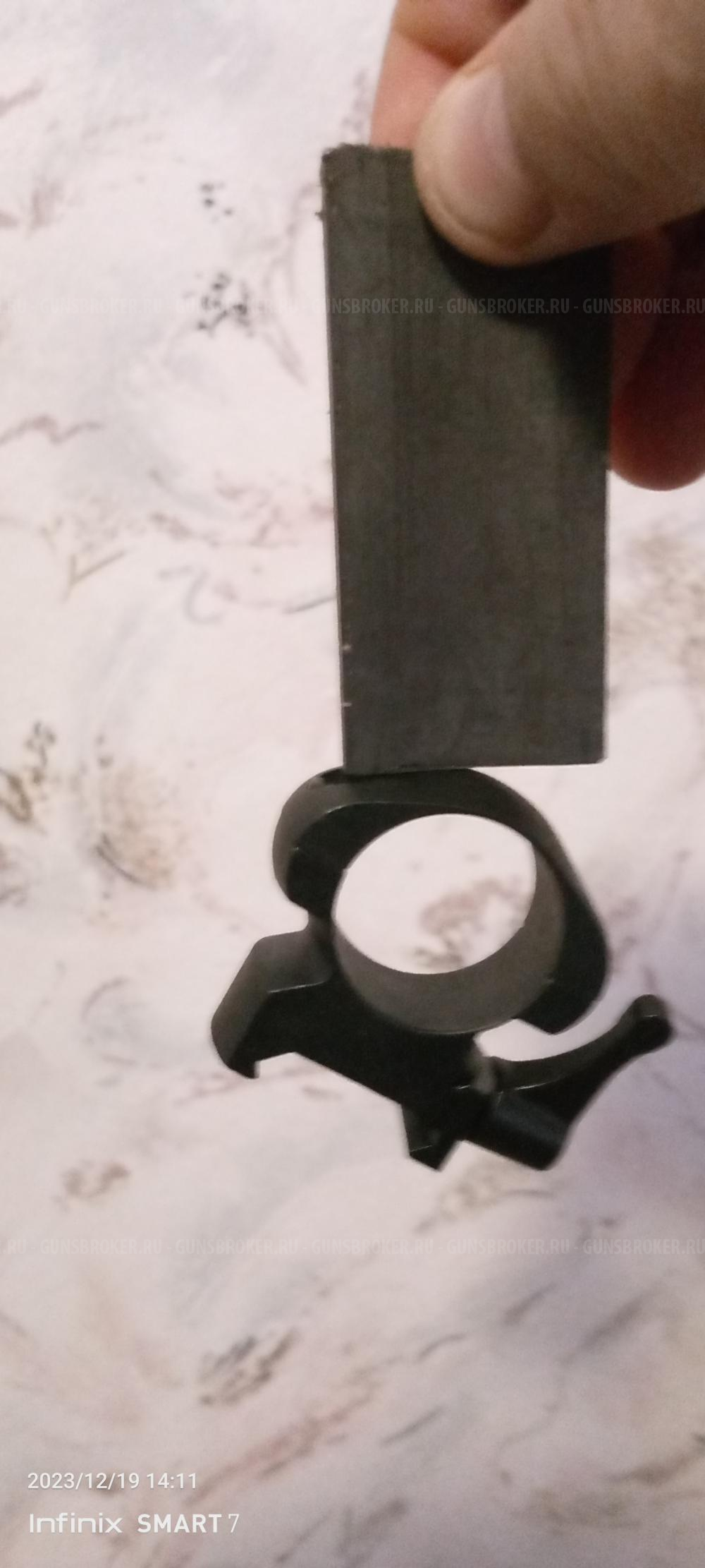 Кольца на оптику (стальные, 25,4 мм)