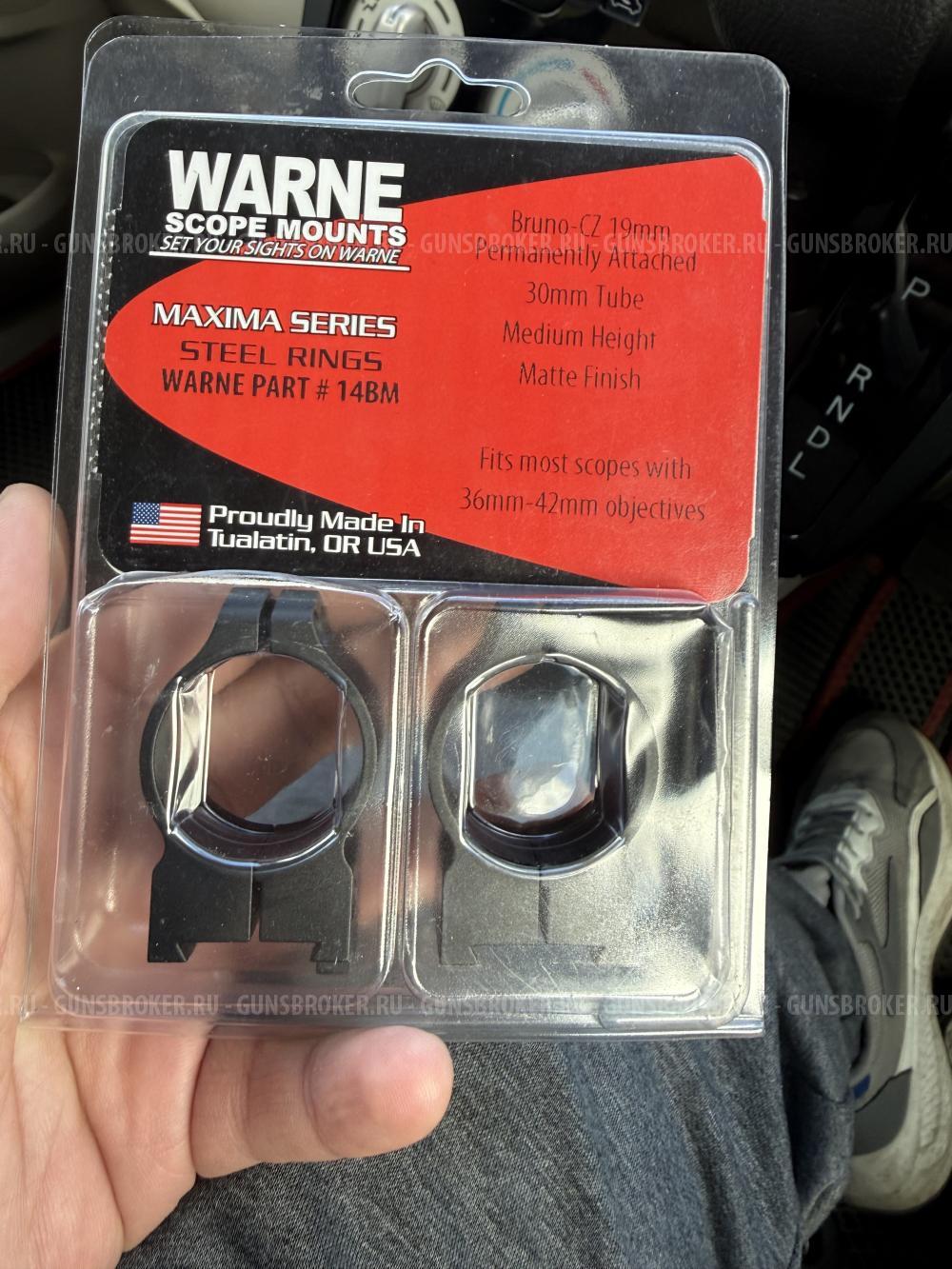 Кольца Warne Cz 550-557