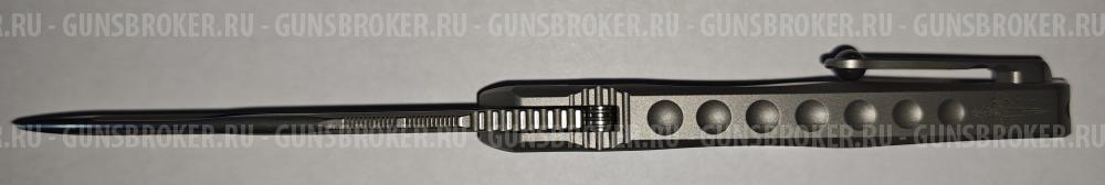 Коллекционный авторский складной нож Microtech Anax Stonewash