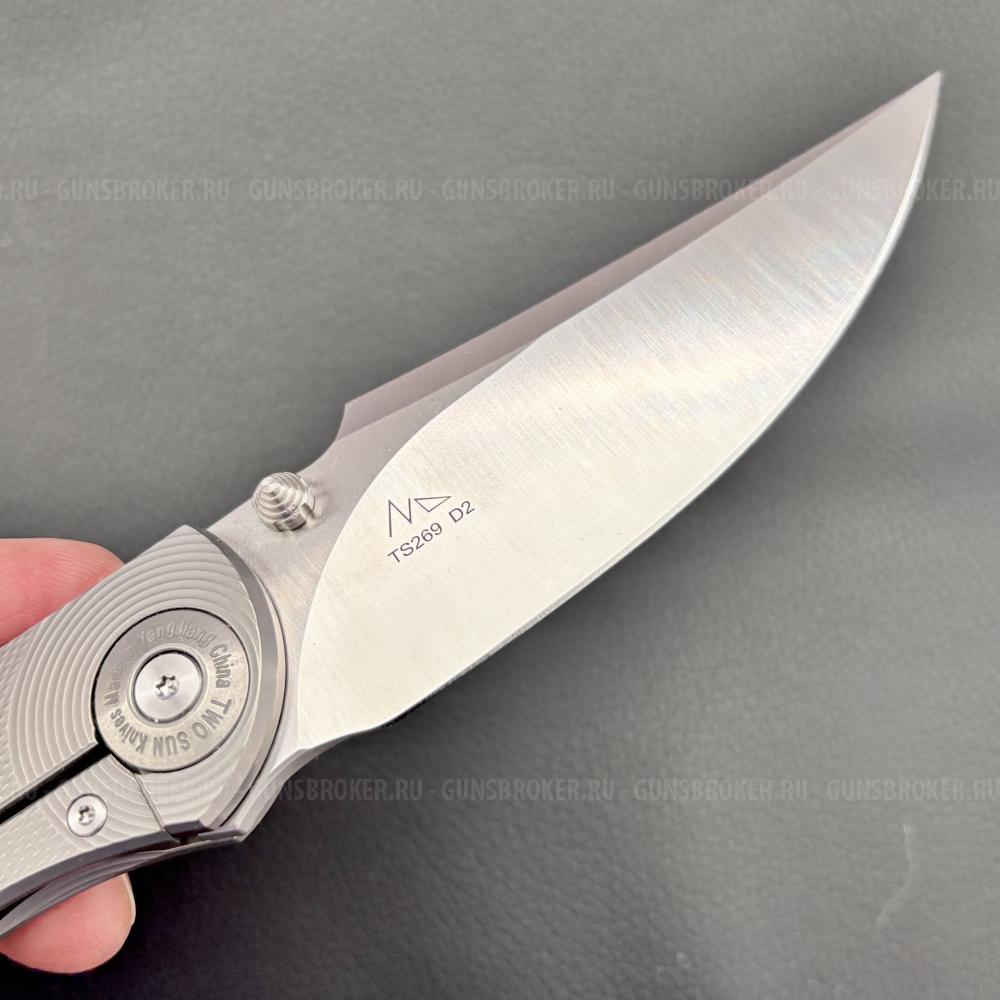 Коллекционный складной нож Twosun TS269 D2 Титан