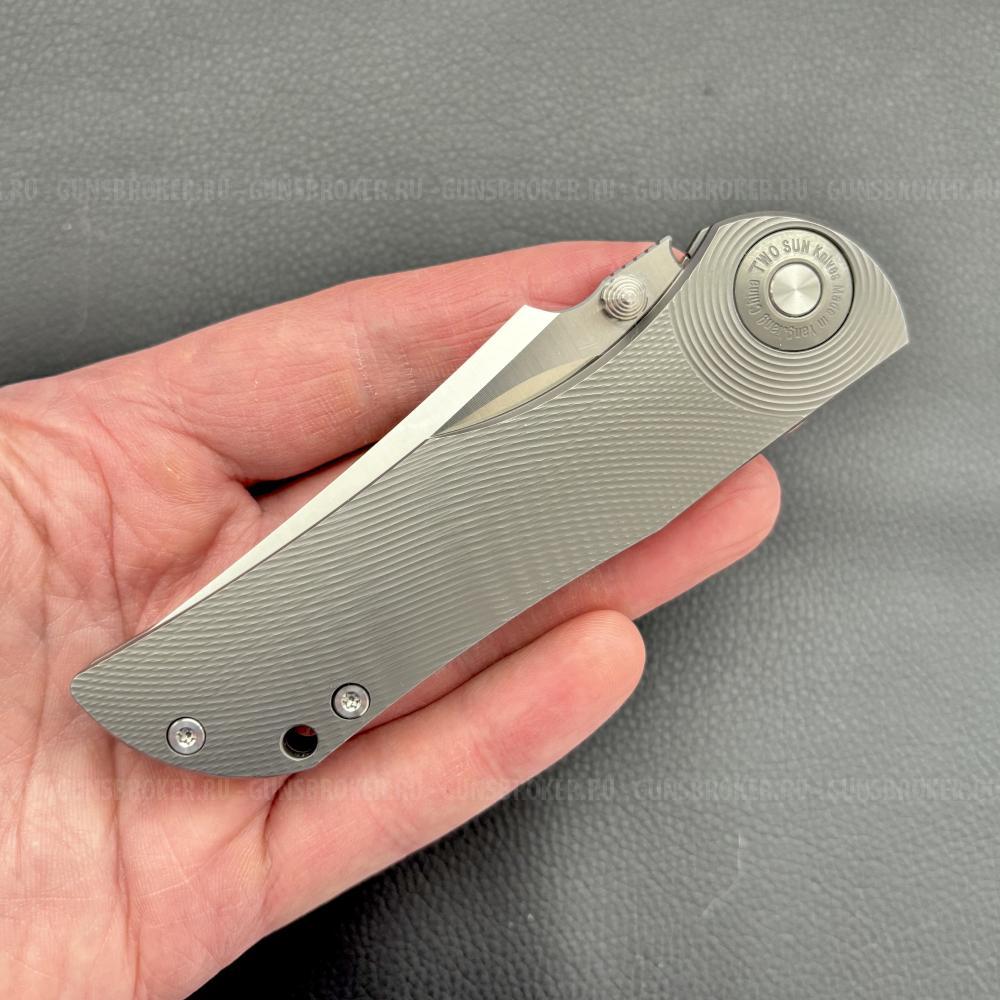 Коллекционный складной нож Twosun TS269 D2 Титан