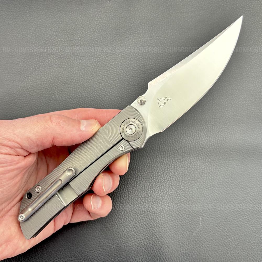 Коллекционный складной нож Twosun TS269 D2 Титан