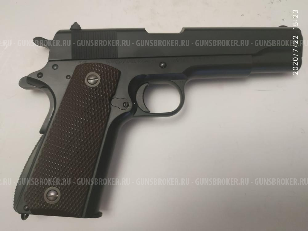 Коллекционный страйкбольный пистолет Кольт 1911А1 от японской фирмы Western Arms.  