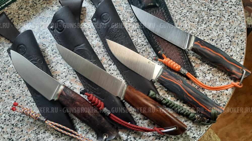 Коллекция охотничьих и раскладных ножей