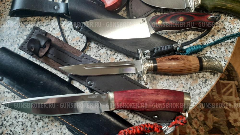 Коллекция охотничьих и раскладных ножей