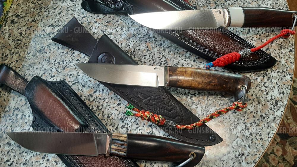 Коллекция охотничьих и раскладных ножей