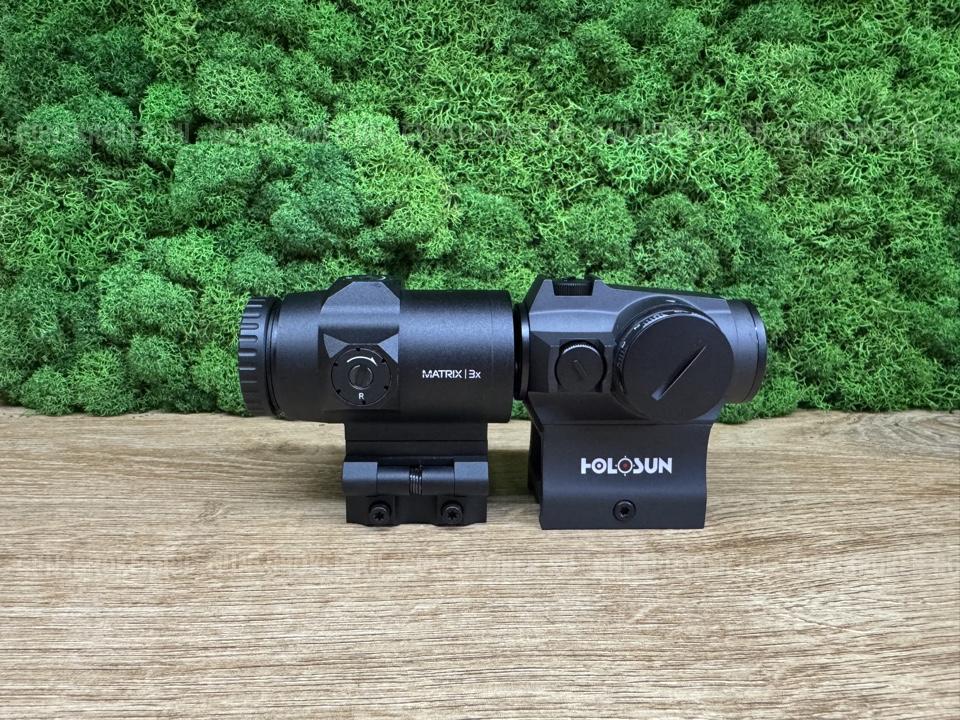 Коллиматор + магнифер(Увеличитель)