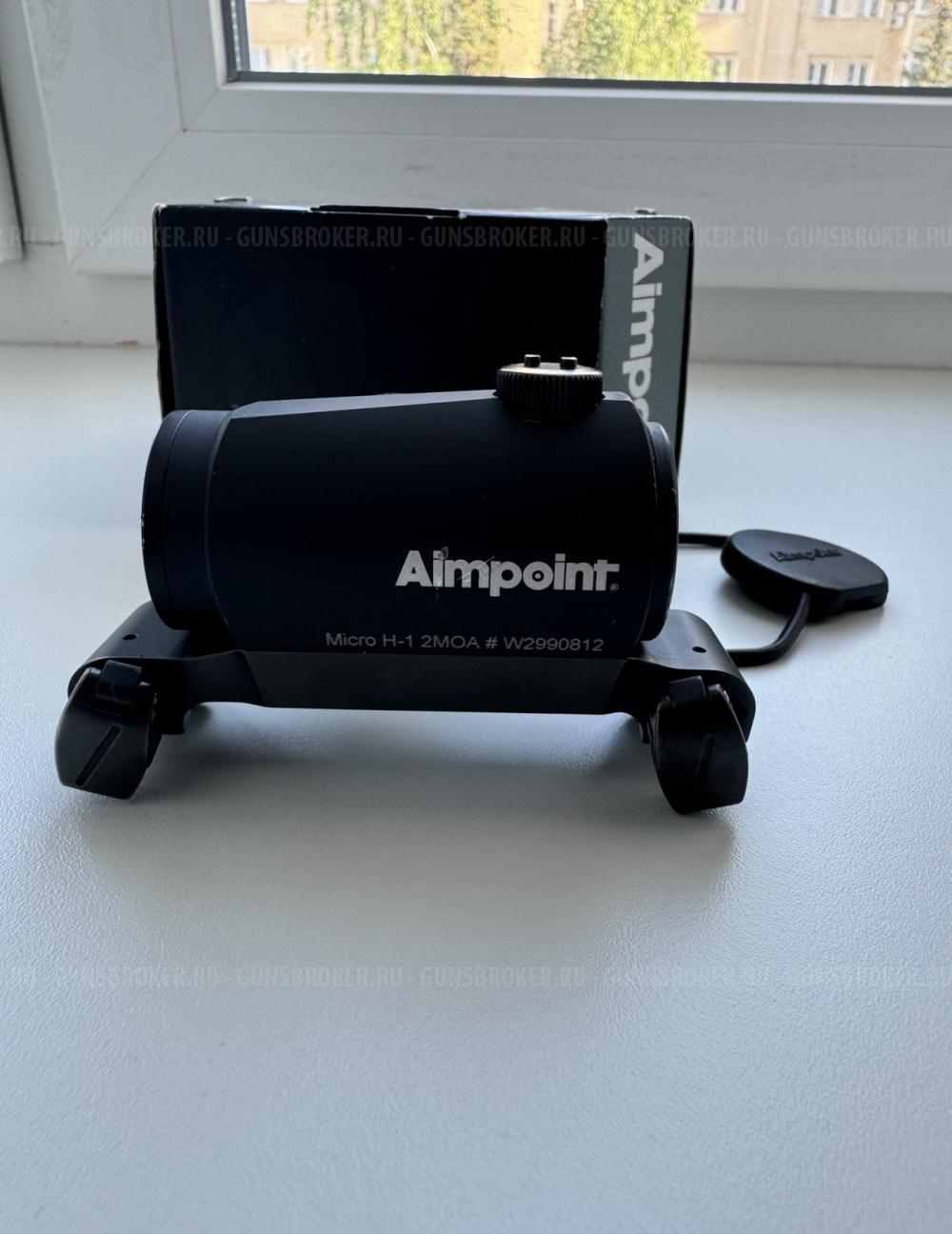 Коллиматор Aimpoint micro H-1+ Blaser R8 кронштейн 