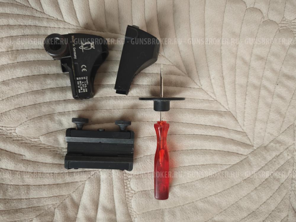 Коллиматор Docter Sight II с базой на вент планку МР-153 и Weaver\Pikatini