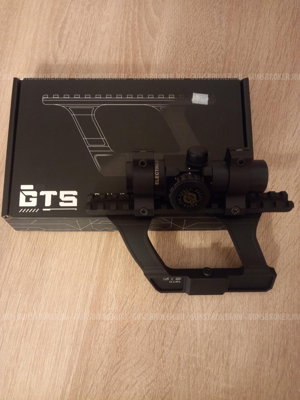 Коллиматор Хакко на кронштейне ДжиТиСи.