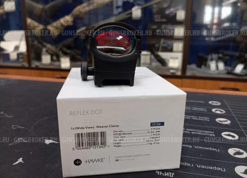 Коллиматор HAWKE Reflex Red Dot Sight-Digital Control-Large (5MOA) 12134