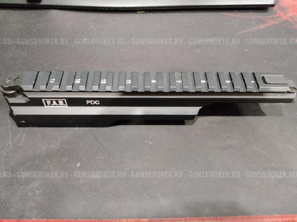 Коллиматор и крышку ствольной коробки, крышка fab defense прицел holosun he 403 b