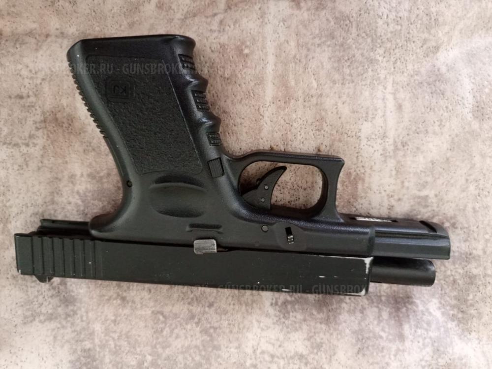 Страйкбольный пистолет (Airsoft) в дизайне Glock от от всемирно известной фирмы KJW, Тайва