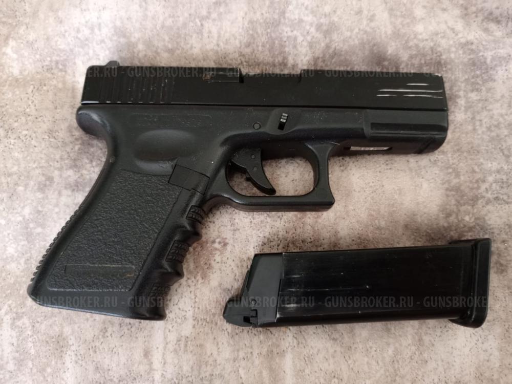 Страйкбольный пистолет (Airsoft) в дизайне Glock от от всемирно известной фирмы KJW, Тайва