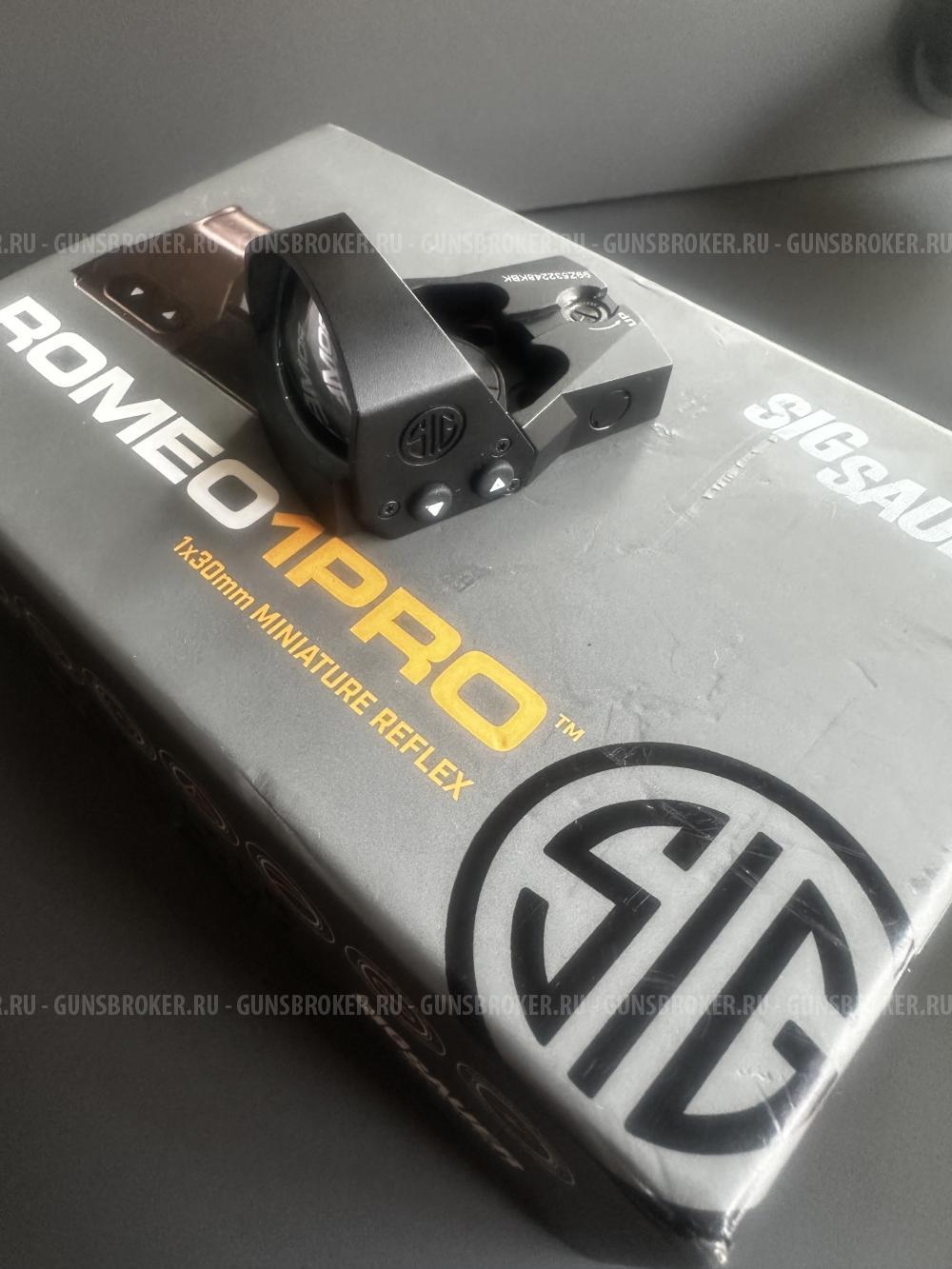 Коллиматор SigSauer Romeo 1 pro 1*30mm 3МОА красная точка