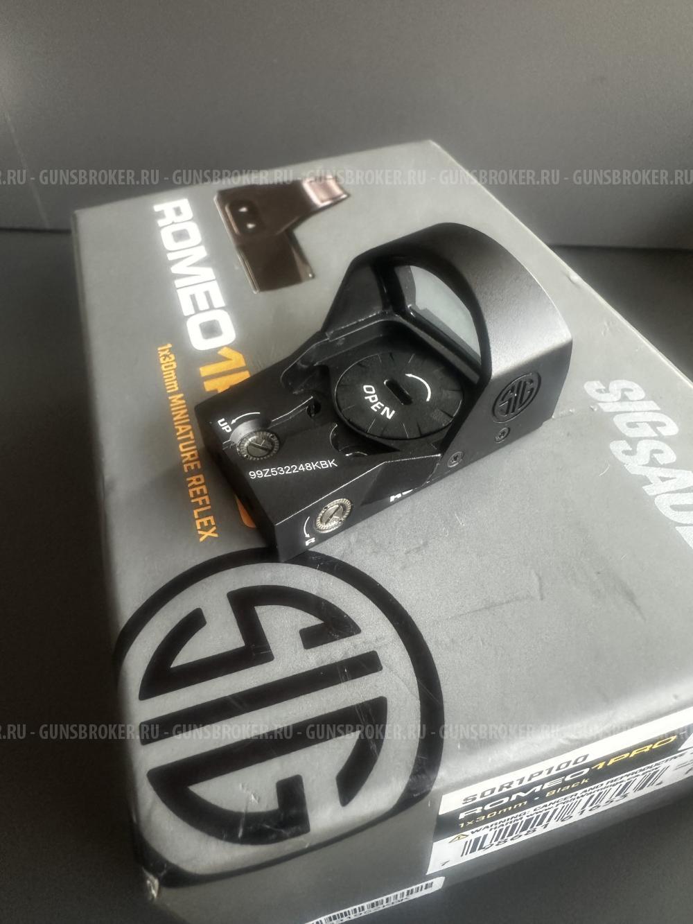 Коллиматор SigSauer Romeo 1 pro 1*30mm 3МОА красная точка