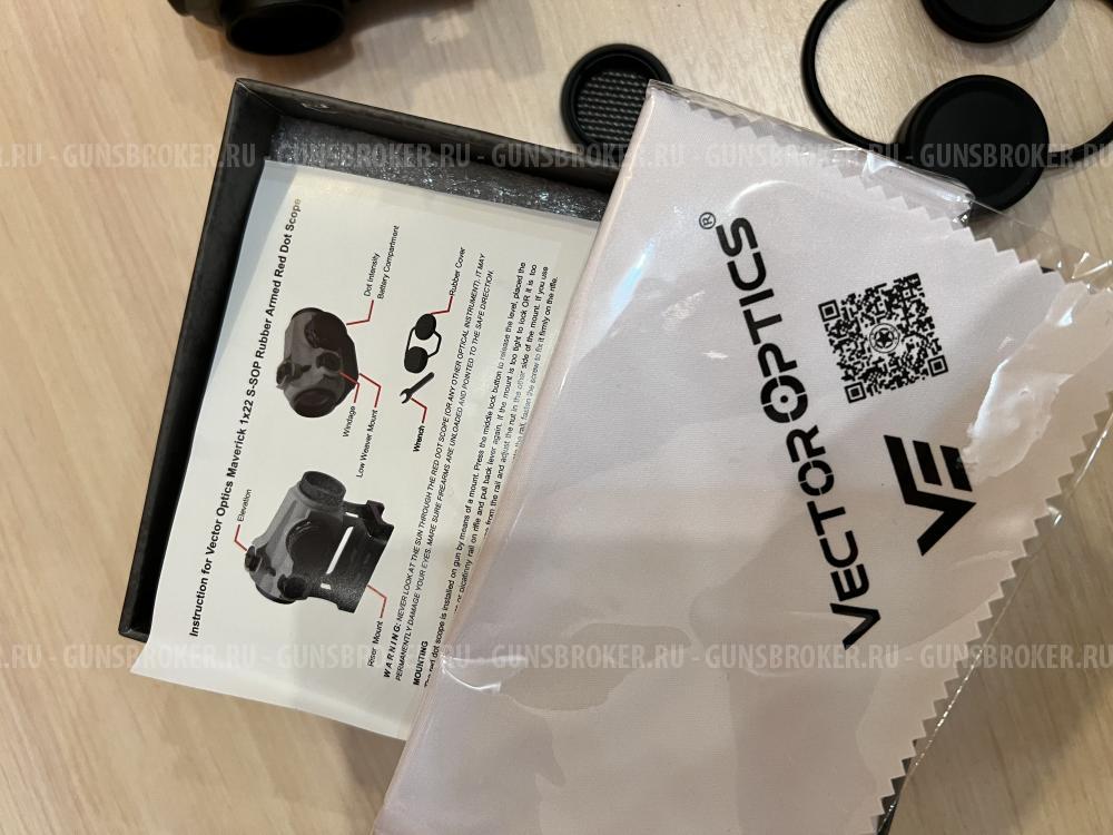 Коллиматор Vector optics maverick-III 1x22 s-sop