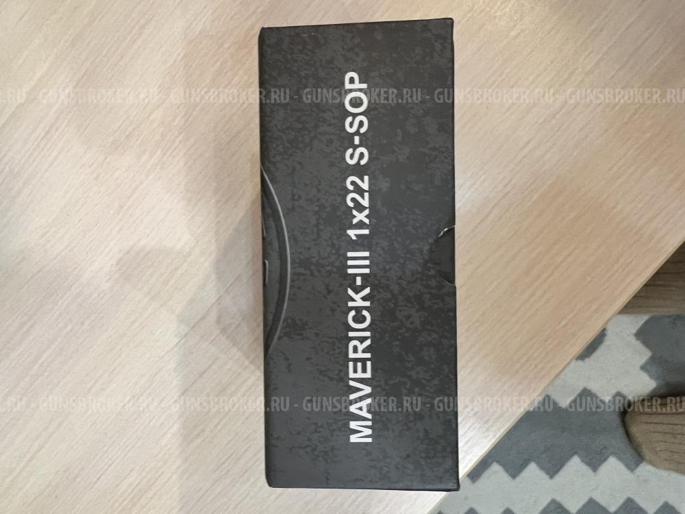 Коллиматор Vector optics maverick-III 1x22 s-sop