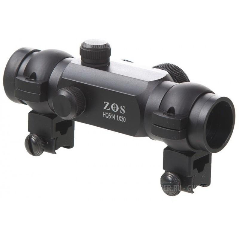 Коллиматор ZOS HQ 514 1х30 RDN 11мм 4марки 300гр 308