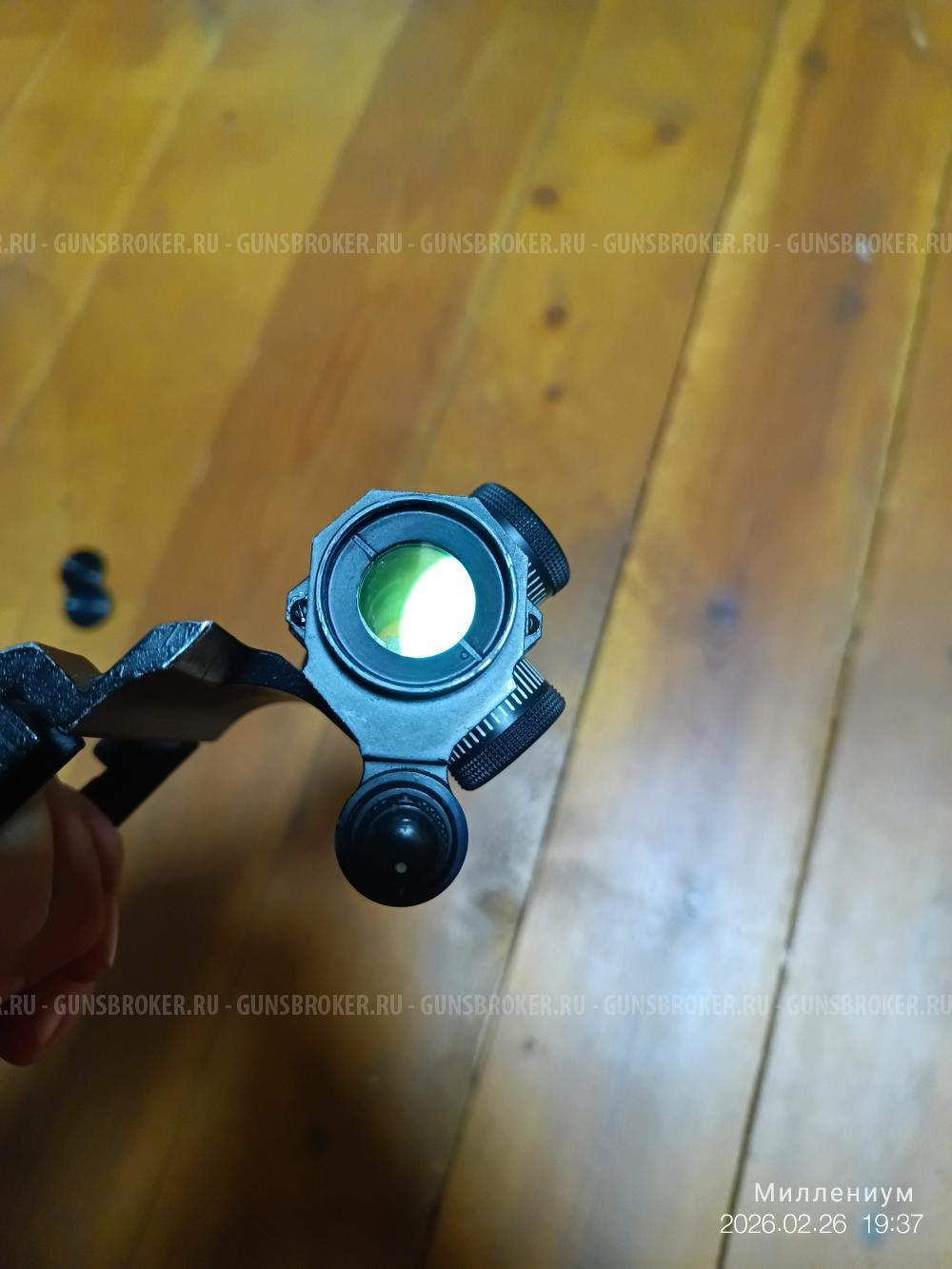 Коллиматорным прицел ПК 23-01 с кронштейном.