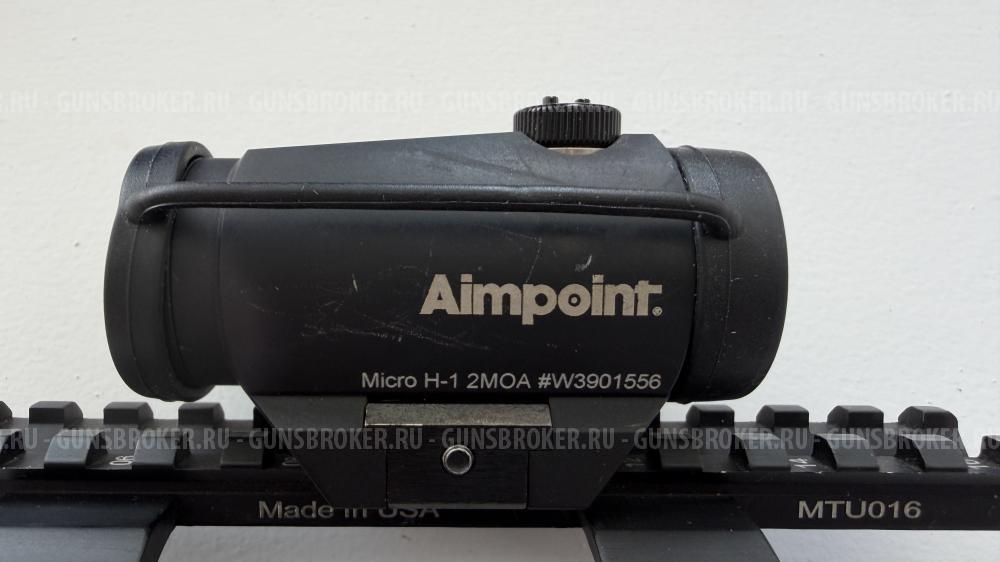 Коллиматорный прицел Aimpoint Micro H-1 (2 MOA) с креплением Weaver