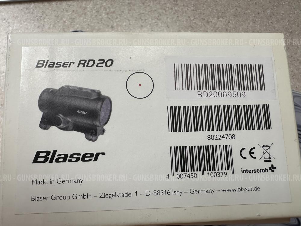 Коллиматорный прицел Blaser RD20