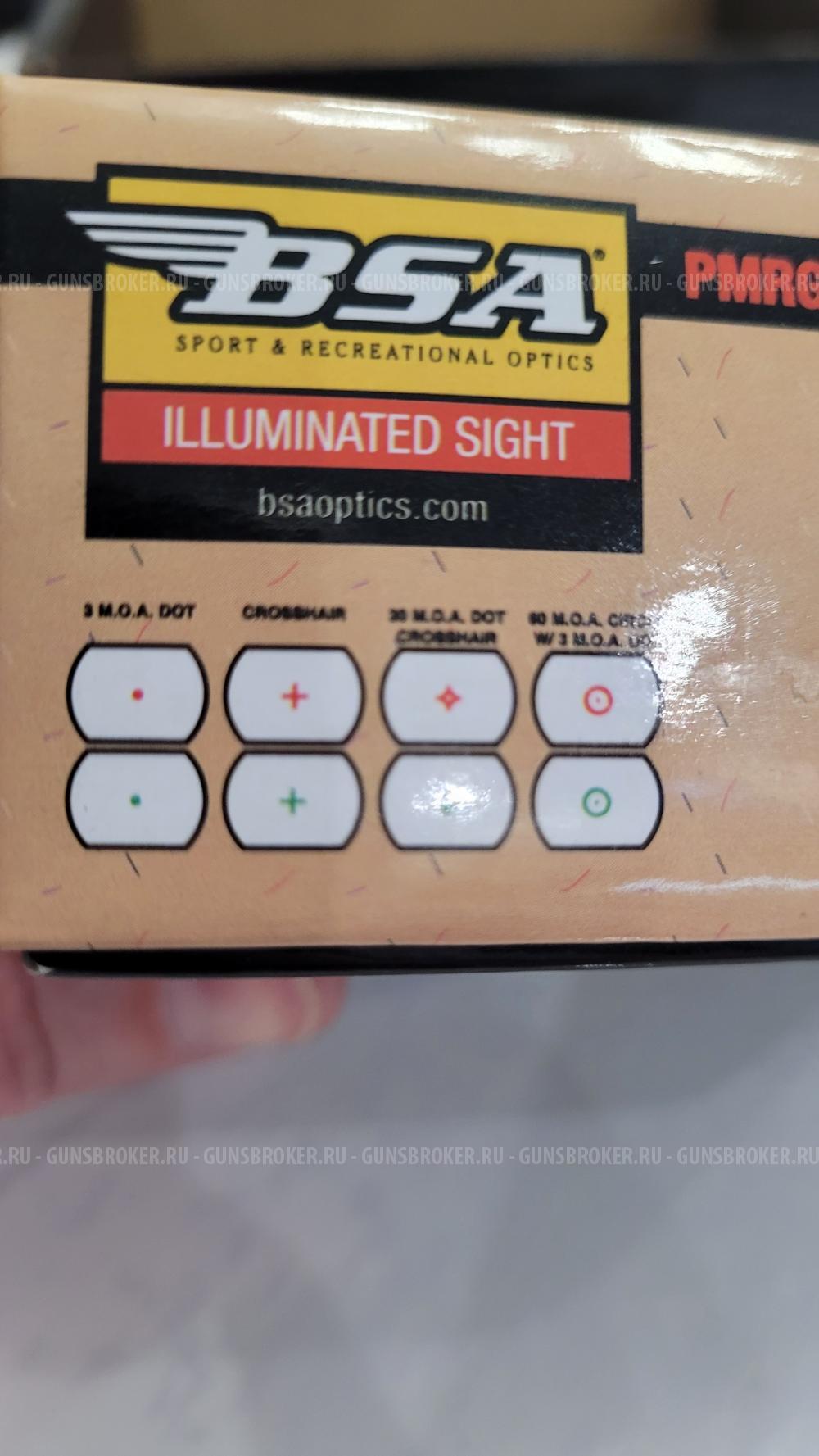 Коллиматорный прицел BSA PMRGS (США)