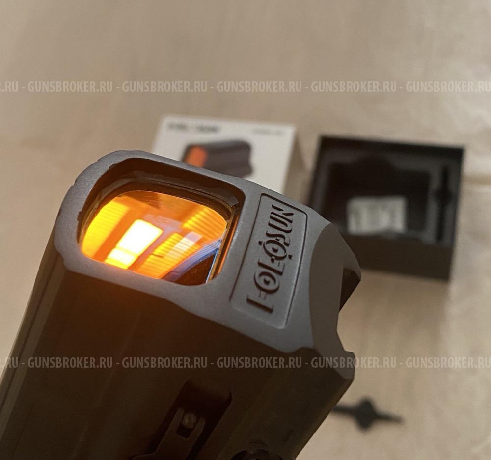 Коллиматорный прицел Holosun 512 золотая марка