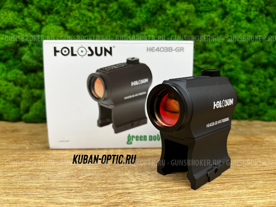 Коллиматорный прицел Holosun Elite Micro HE403B-GR