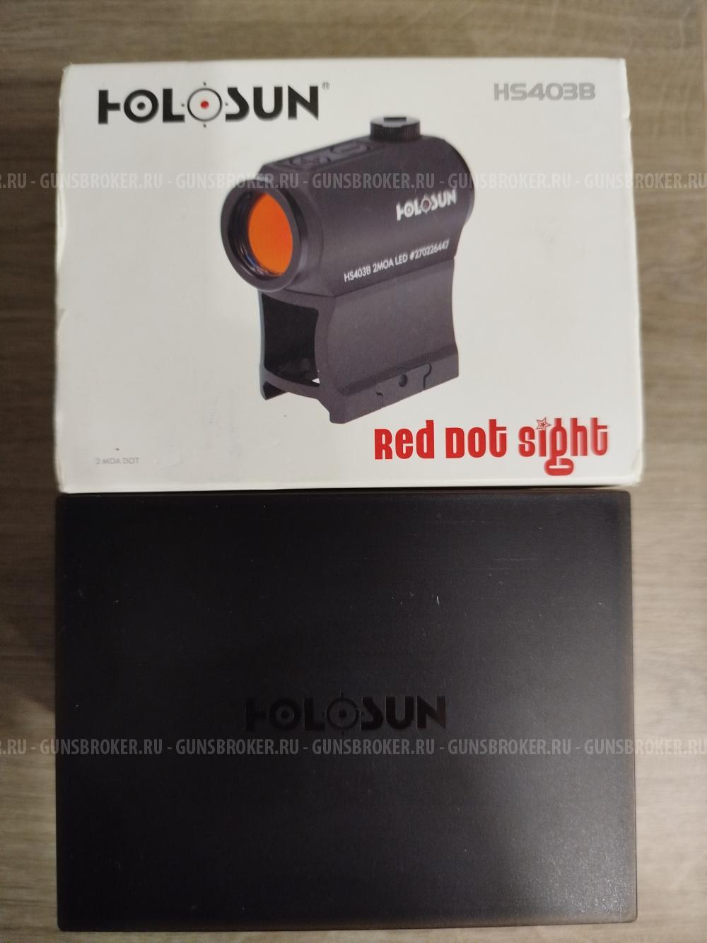 коллиматорный прицел holosun hs403b