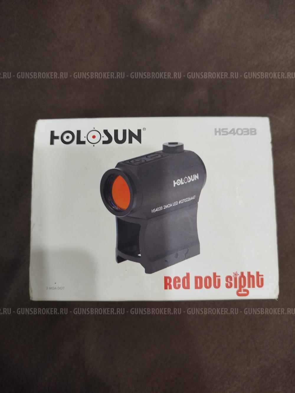 коллиматорный прицел holosun hs403b