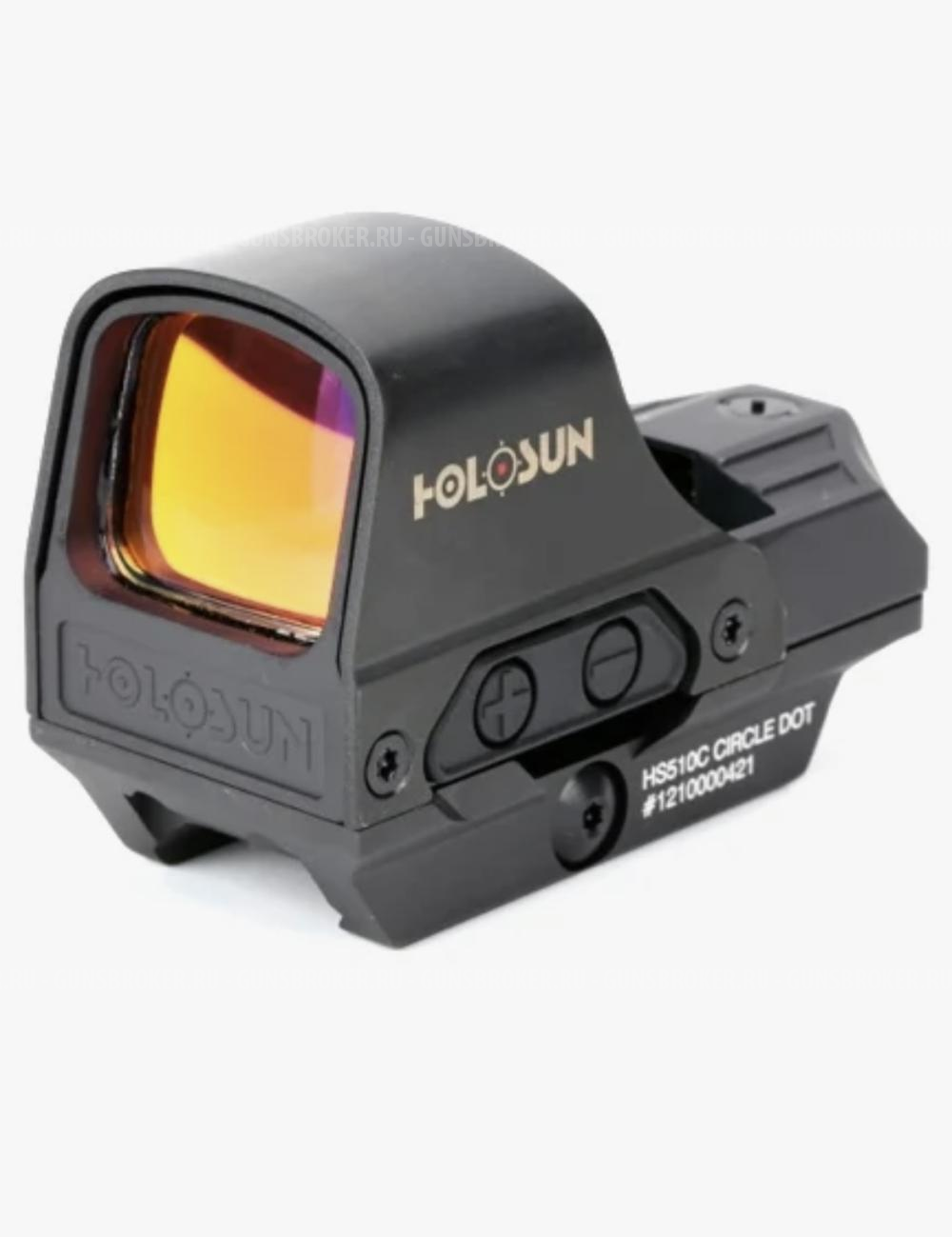 Коллиматорный прицел Holosun OpenReflex HS510C черный Красная точка 