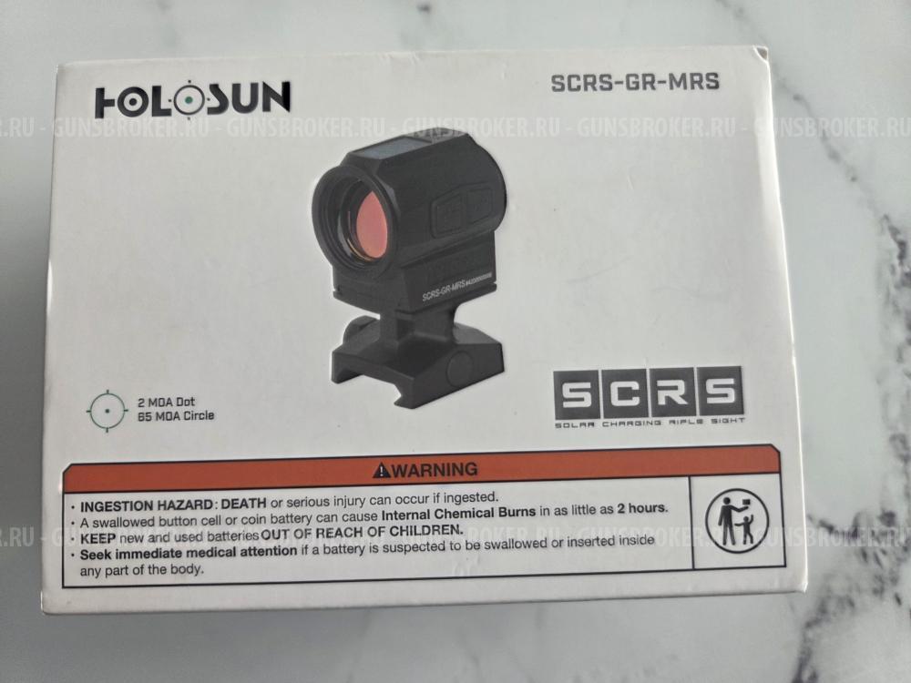 Коллиматорный прицел HOLOSUN SCRS GR  MRS