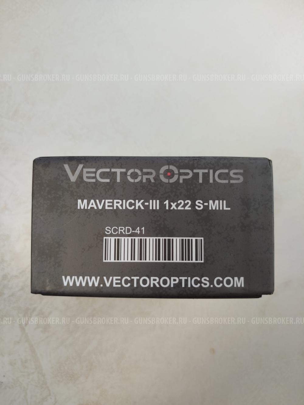 Коллиматорный прицел Maverick-III 1x22 S-MIL