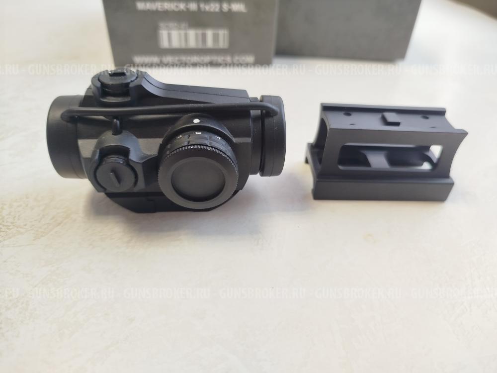 Коллиматорный прицел Maverick-III 1x22 S-MIL