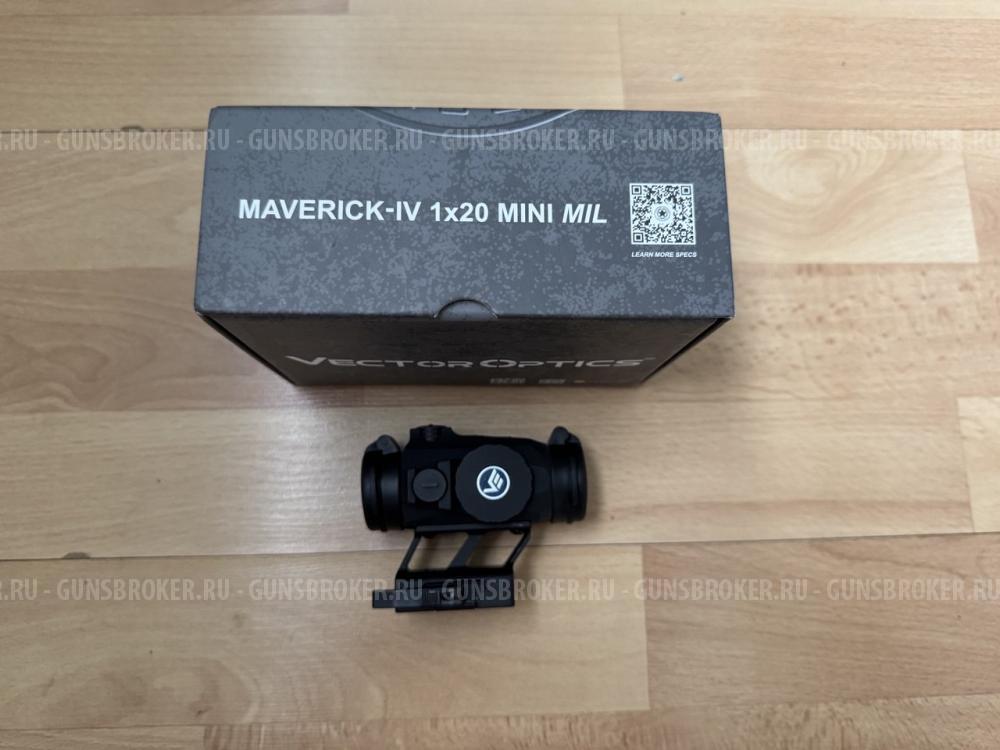 Коллиматорный прицел Vector Optics Maverick-IV 1x20 Mini MIL