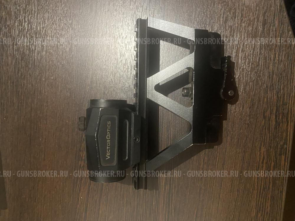 Коллиматорный прицел Vector Optics Scraper 1x29 2MOA с кронштейном 