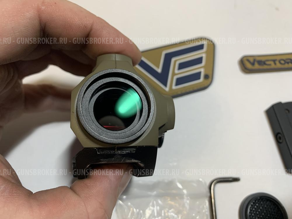 коллиматорный Vector Optics Maverick-III 1x22 MIL (SCRD-38) цвет TAN