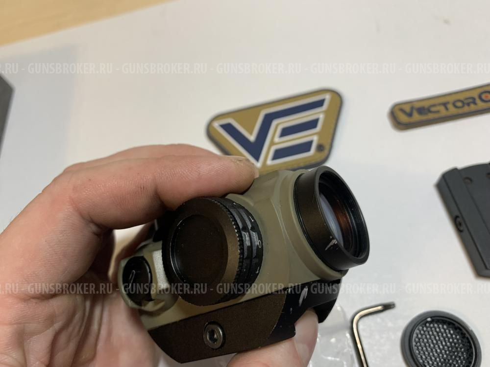 коллиматорный Vector Optics Maverick-III 1x22 MIL (SCRD-38) цвет TAN