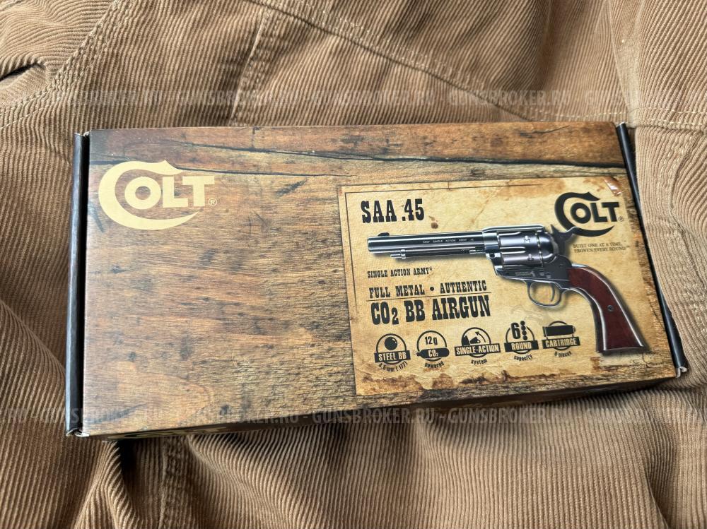 Кольт миротворец umarex colt saa.45 