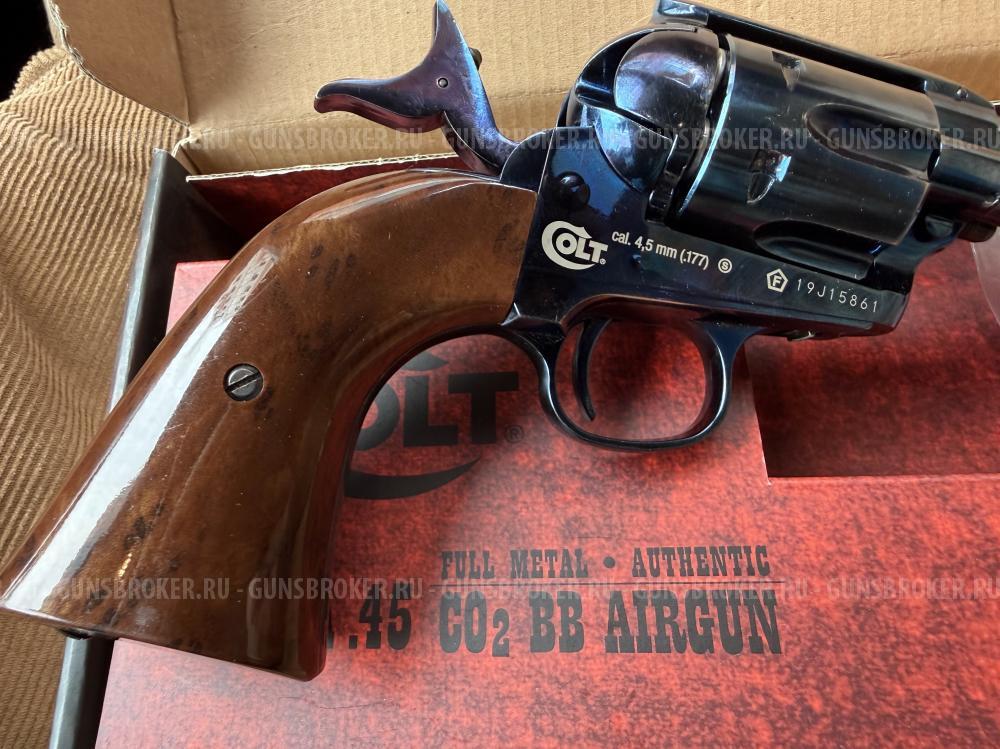 Кольт миротворец umarex colt saa.45 