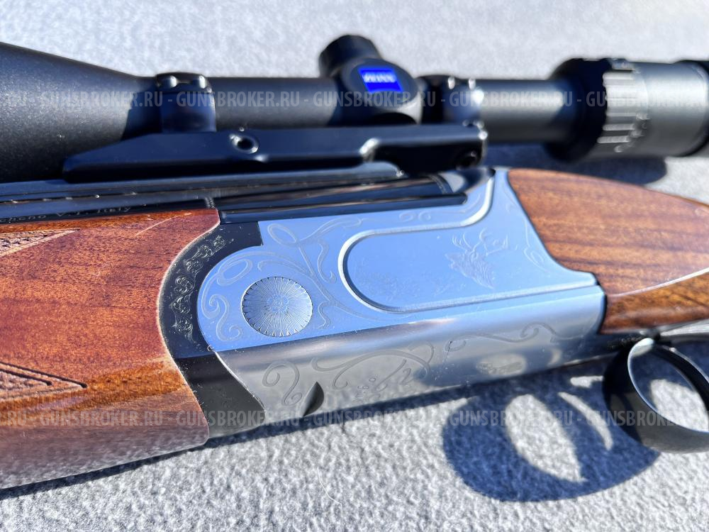 Комбинированное ружьё Rizzini kombo, cal. 12x76/308 Win